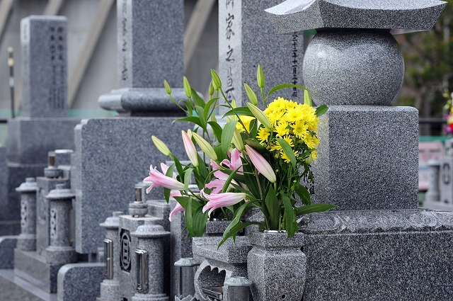 追加彫刻　北九州　月影霊園