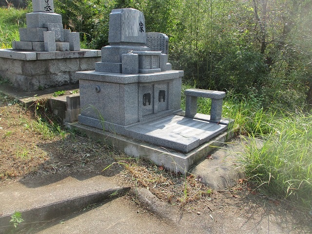 墓じまい例１　北九州　月影霊園